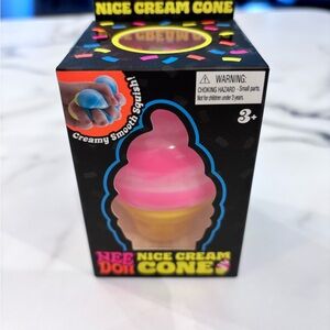 Nee Doh Ice Cream Cone Squishy Toy